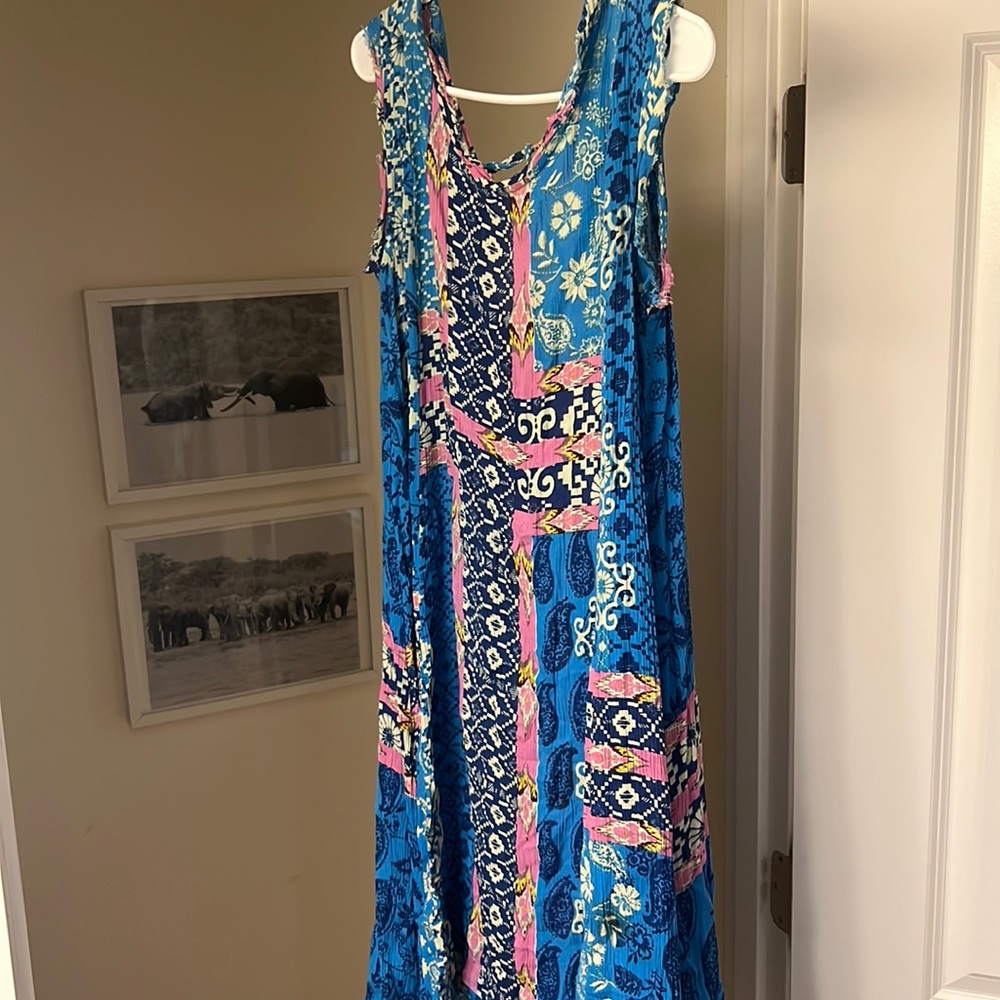 Beautiful Anthropology Holding Horses dress